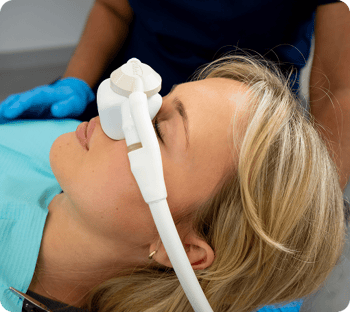 A Mulgrave Dental Group patient undergoing Sleep Dentistry.