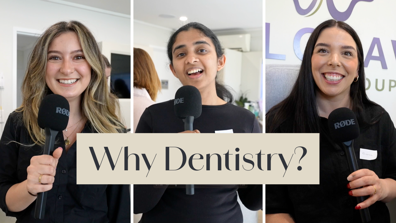 Photos of various Mulgrave Dental Group staff. “Why Dentistry?”