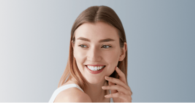 Young woman with a beautiful, bright smile.