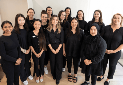 Image of the Mulgrave Dental Group team. From our skilled dentists and hygienists to our friendly receptionists and dedicated administrative staff.